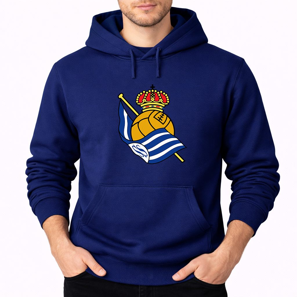Men's Real Sociedad FC Pullover Hoodie