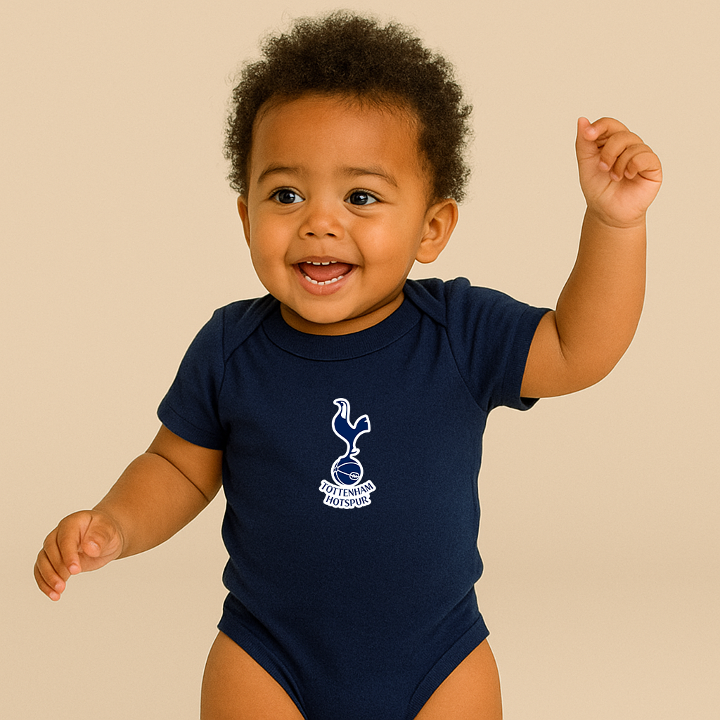 Baby Tottenham Hotspur F.C. Soccer Romper Onesie