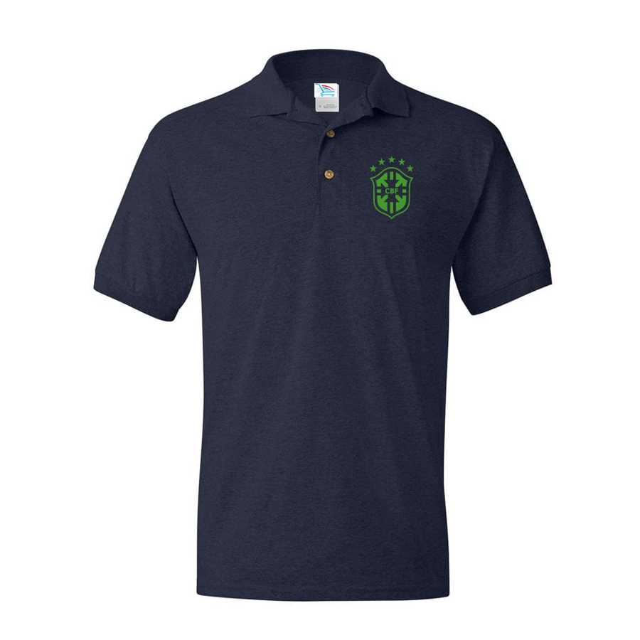 Men's Brazil Soccer Dry Blend Polo