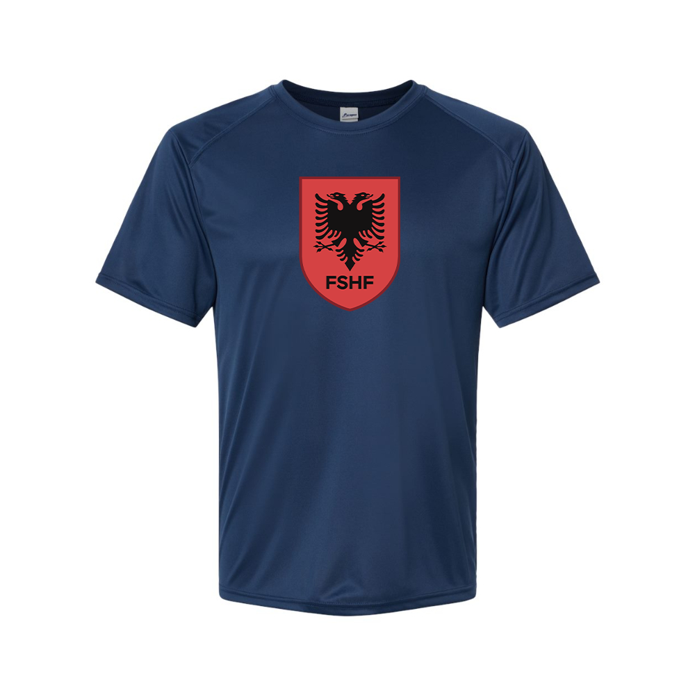 Men's Albania National Soccer Team Performance T-Shirt