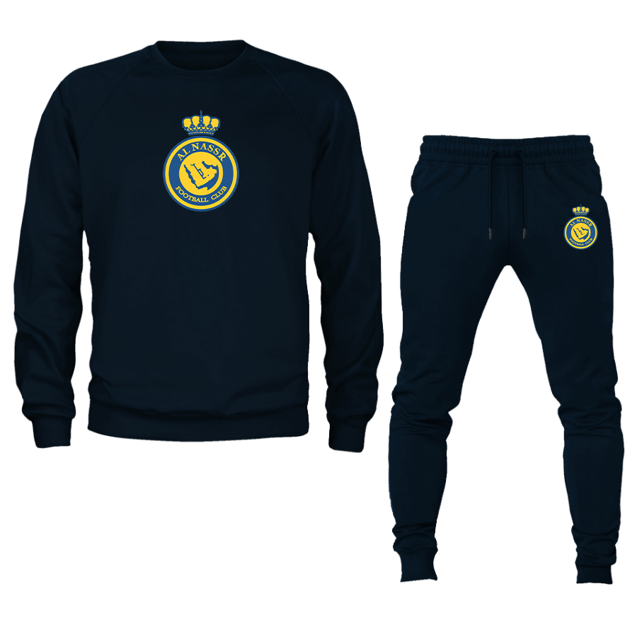 Men's Al Nassr FC Crewneck Sweatshirt Joggers Suit