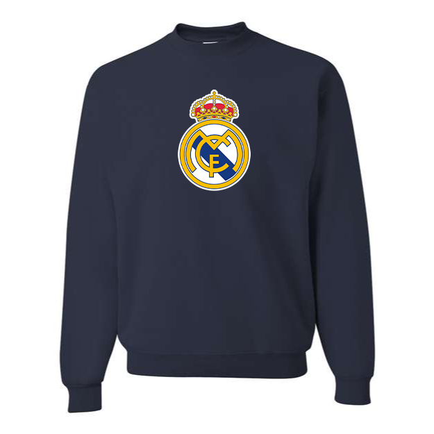 Men’s Real Madrid Soccer Crewneck Sweatshirt