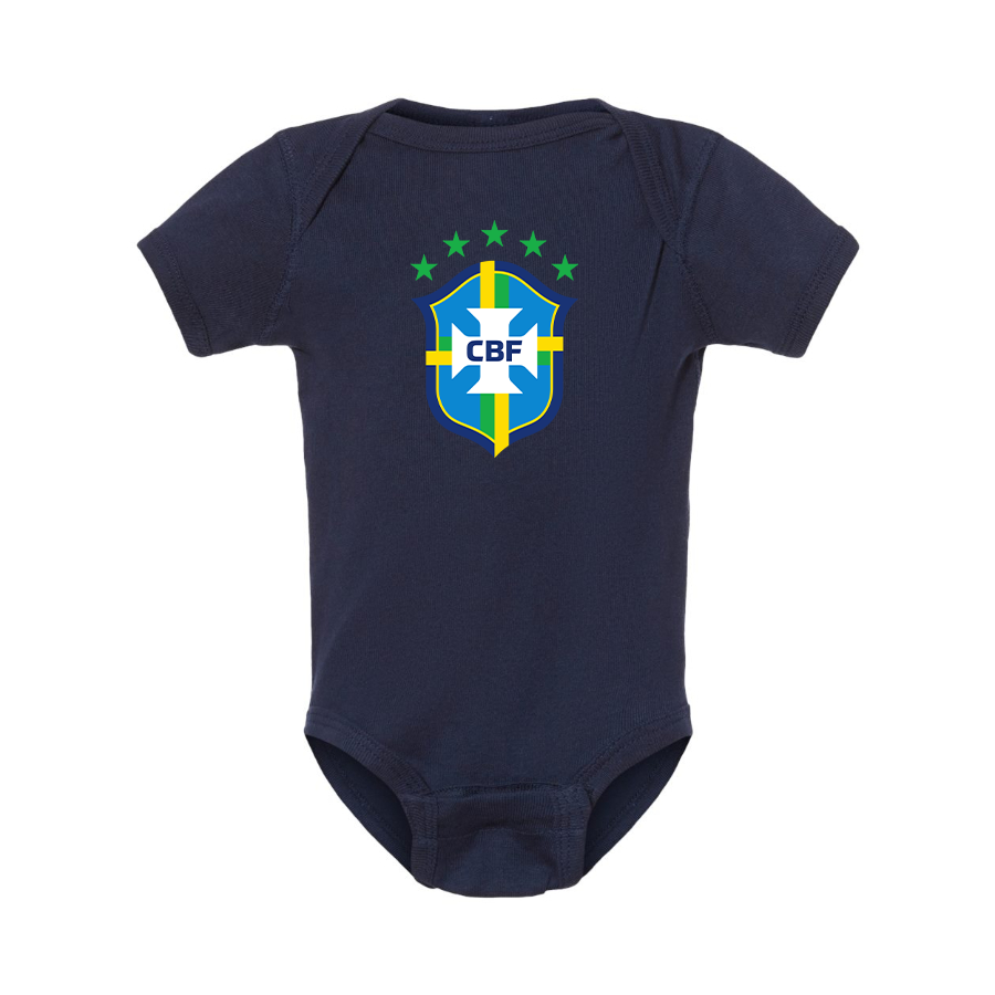 Brazil National Soccer Team Baby Romper Onesie