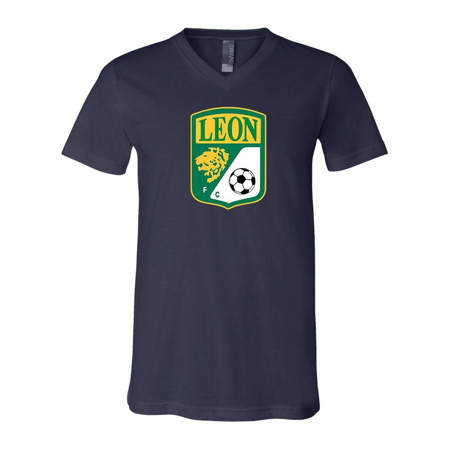 Men’s  Leon FC - BELLA + CANVAS - Jersey V-Neck Tee - 3005 (Copy)
