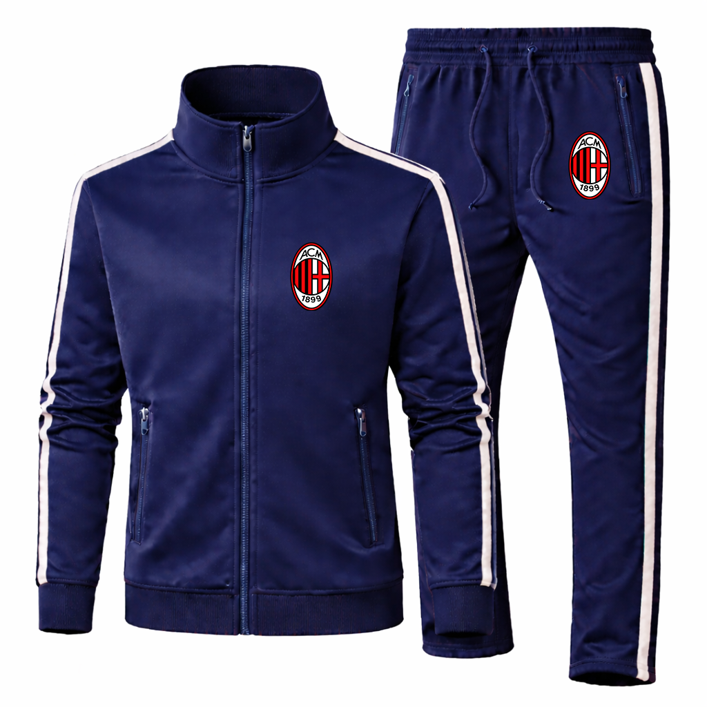 Men's AC Milan Soccer Logo Dri-Fit TrackSuit