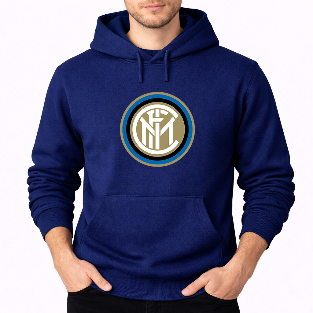 Men's Inter Milan Soccer Pullover Hoodie