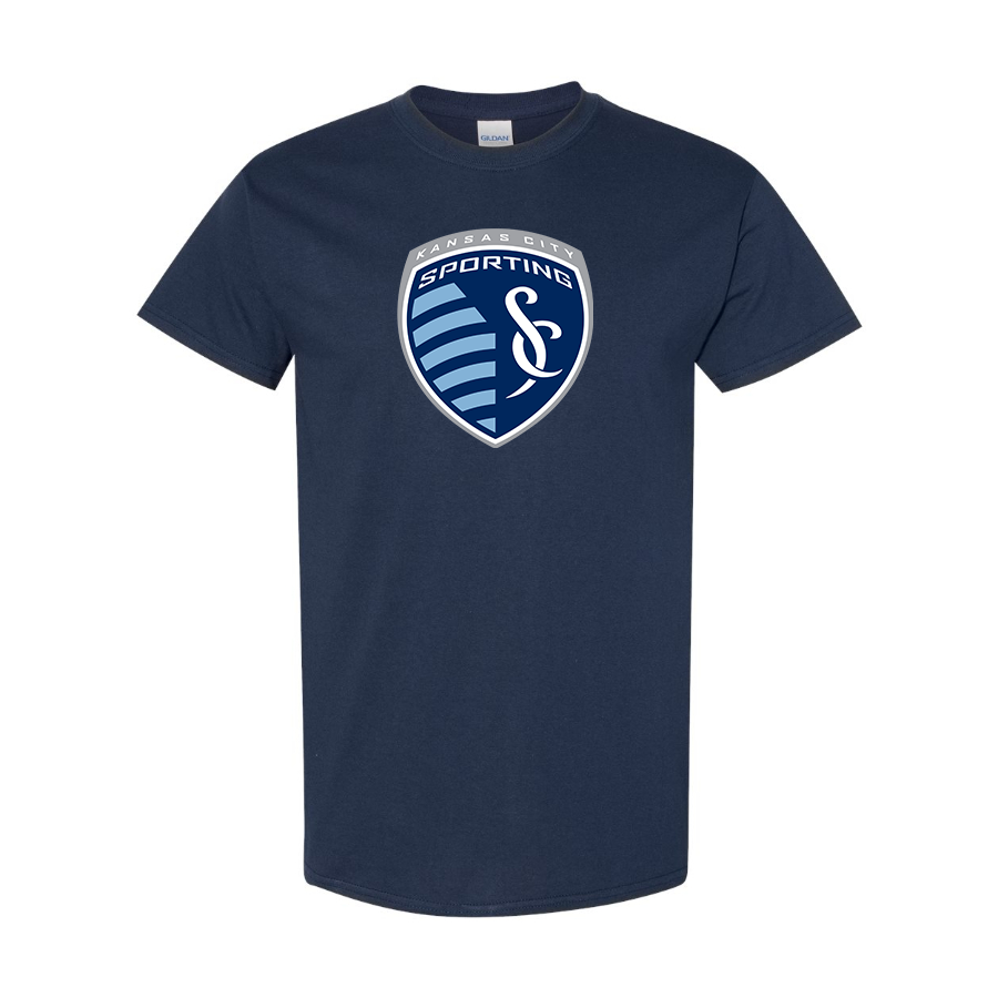 Youth Kids Sporting Kansas City FC Cotton T-Shirt