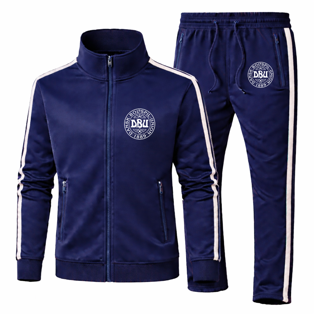 Men's Denmark Soccer Logo Dri-Fit TrackSuit
