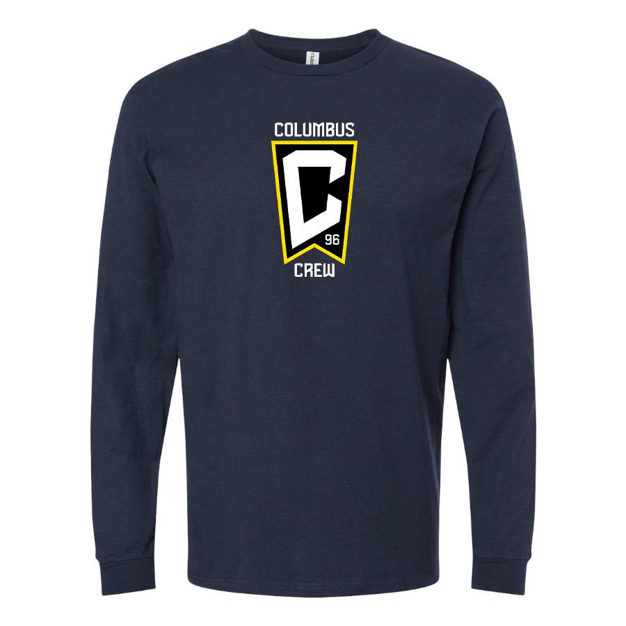 Men's Columbus Crew FC Cotton Long Sleeve T-Shirt