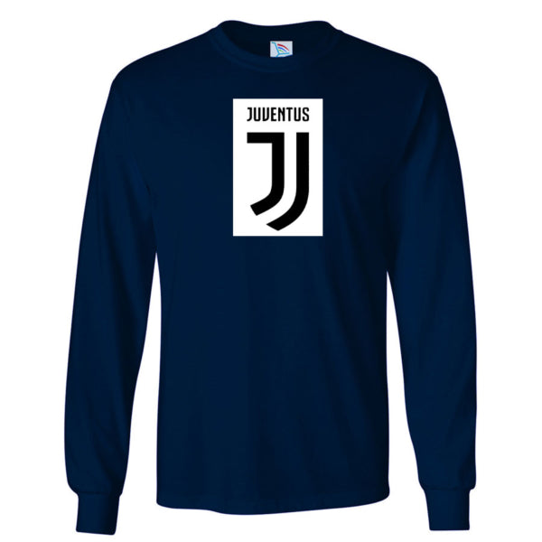 Men's Juventus Soccer Long Sleeve T-Shirt