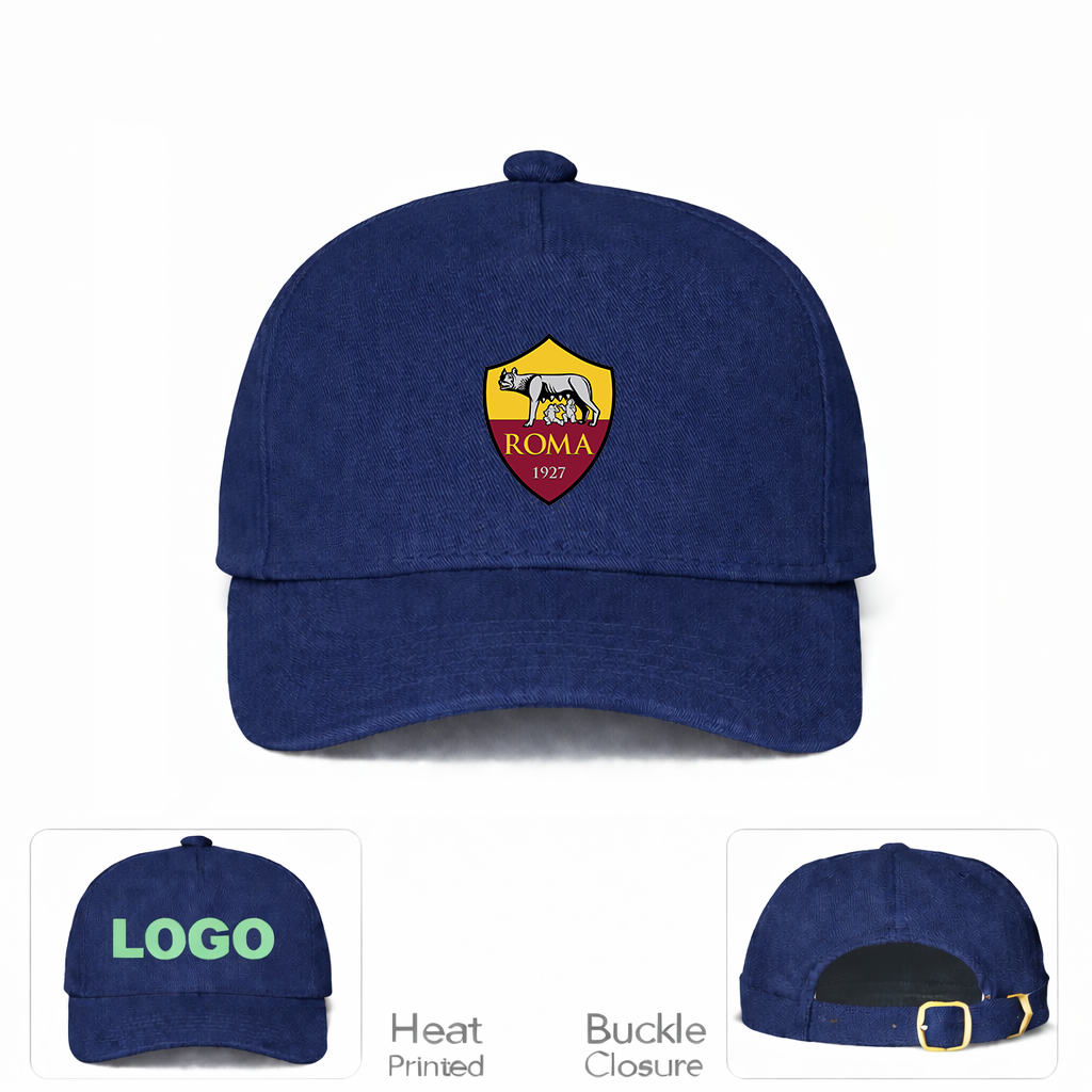AS Roma FC Dad Baseball Cap Hat