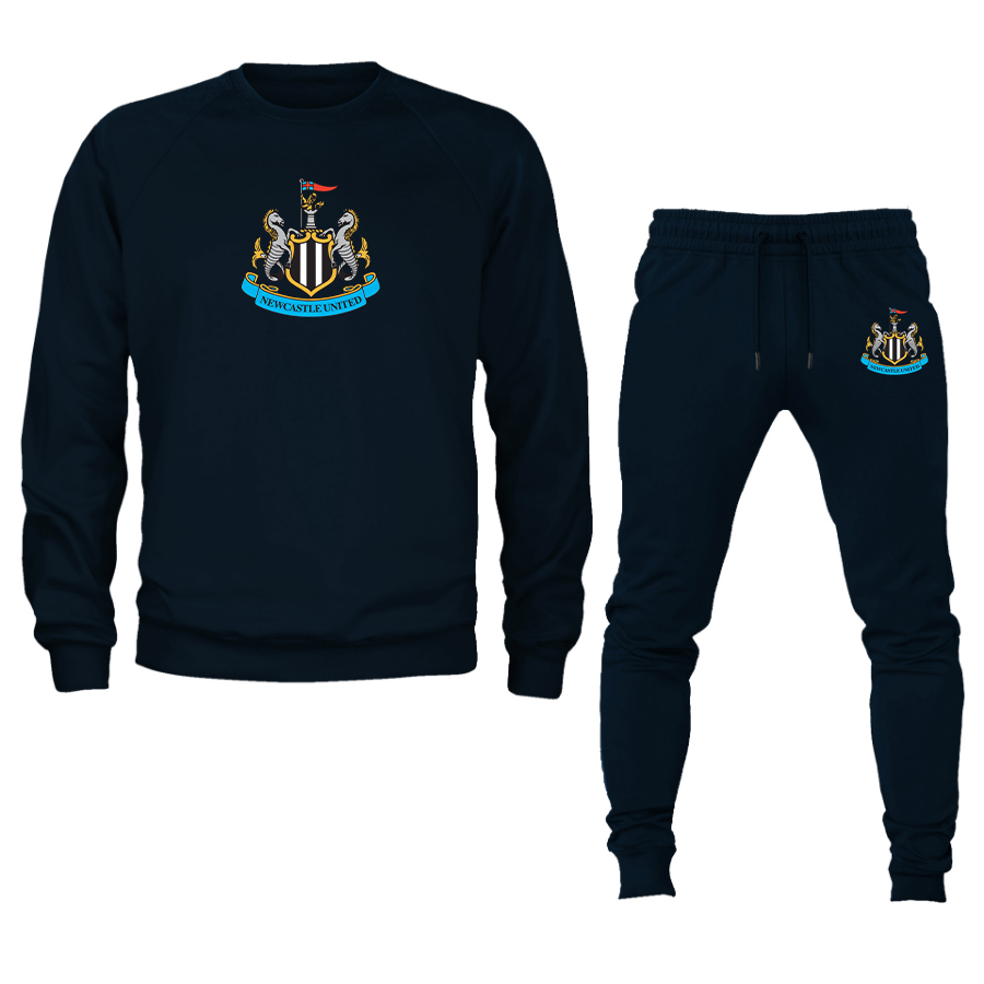 Men's Newcastle United FC Crewneck Sweatshirt Joggers Suit