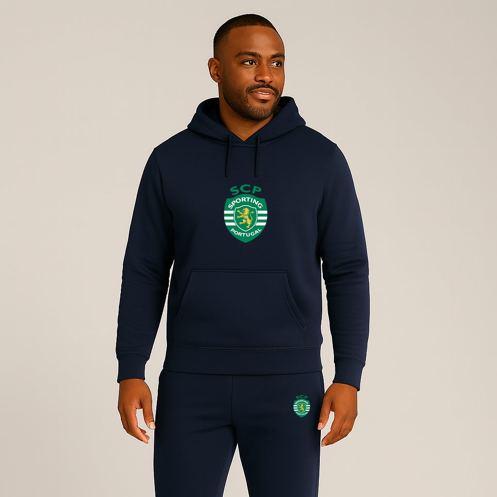 Men's Sporting CP FC Hoodie Joggers Set