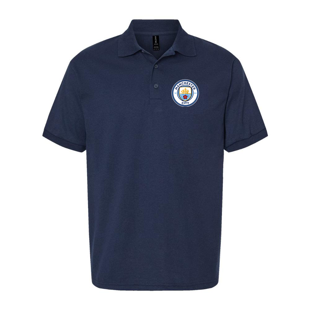 Men's Manchester City Soccer Dry Blend Polo