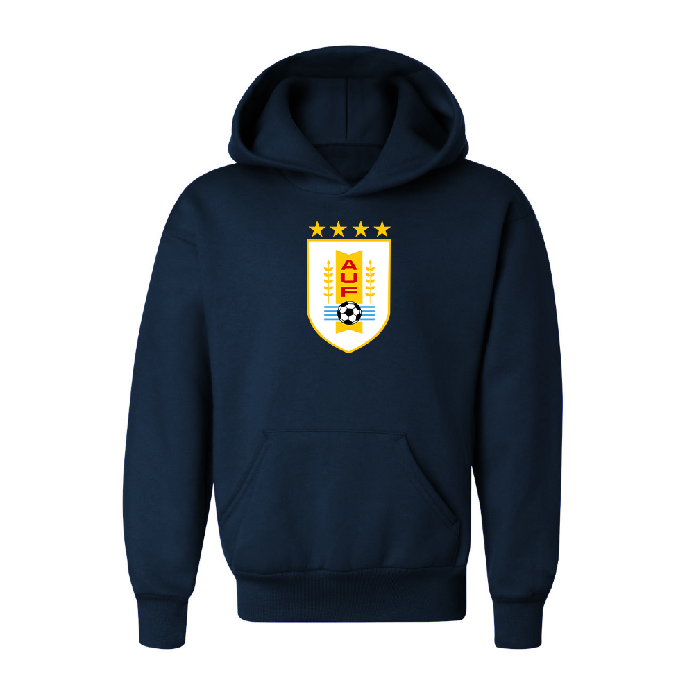 Youth Kids Uruguay National Soccer Team Pullover Hoodie