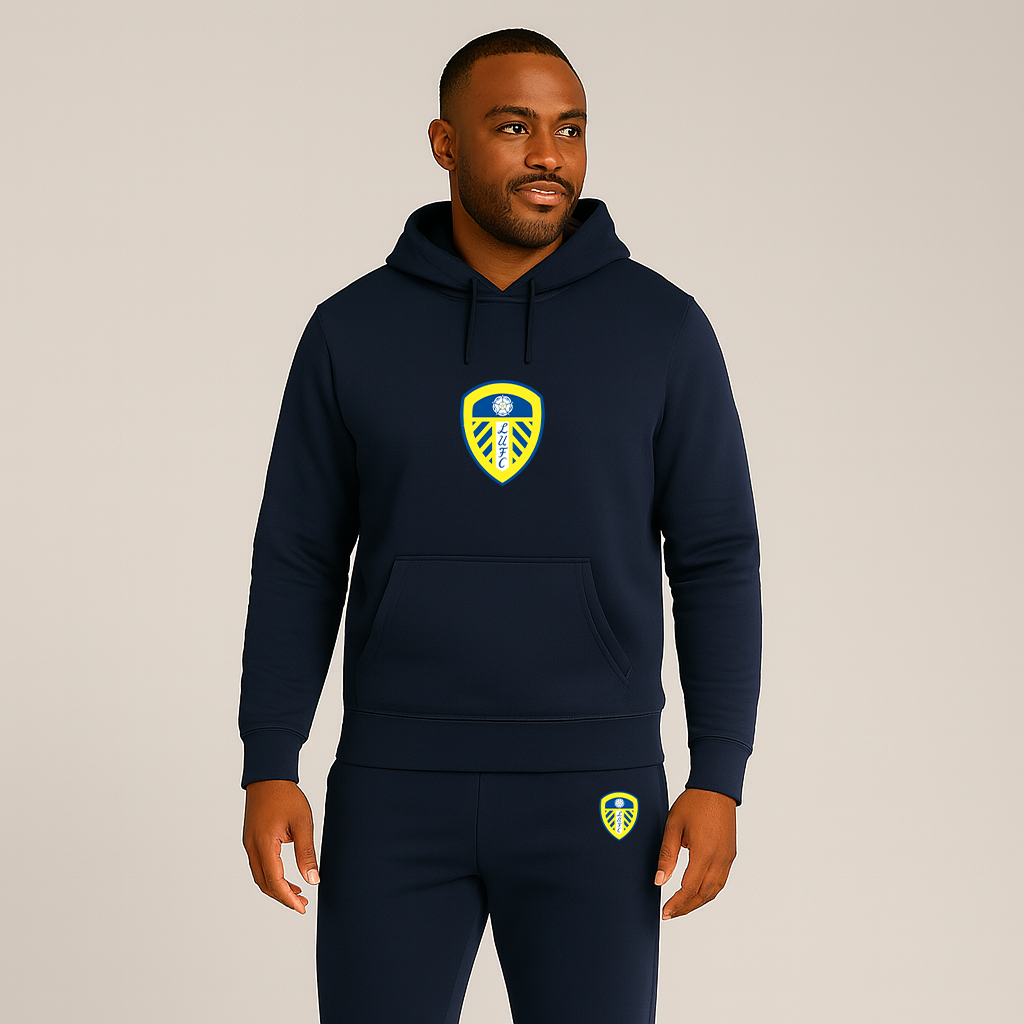 Men's Leeds United Football Club Hoodie Joggers Set