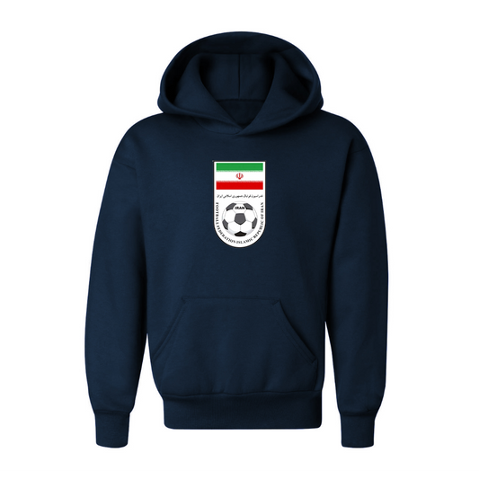 Youth Kids Iran National Soccer Team Pullover Hoodie