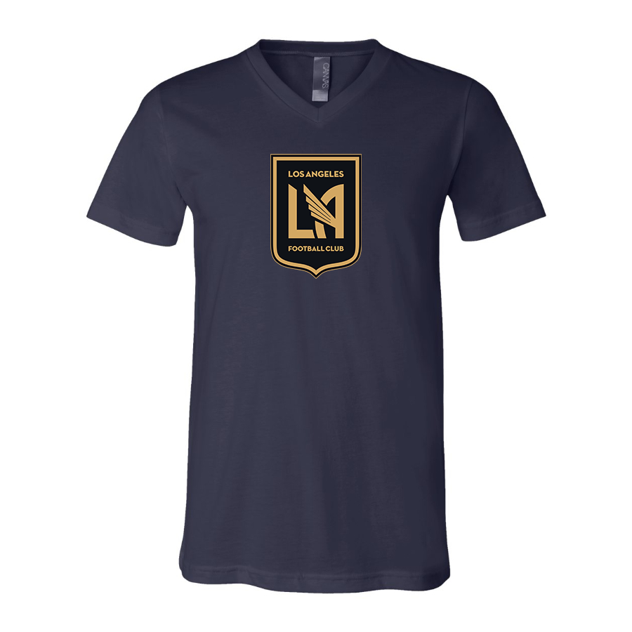 Men’s LAFC Los Angeles Football Club - BELLA + CANVAS - Jersey V-Neck Tee - 3005