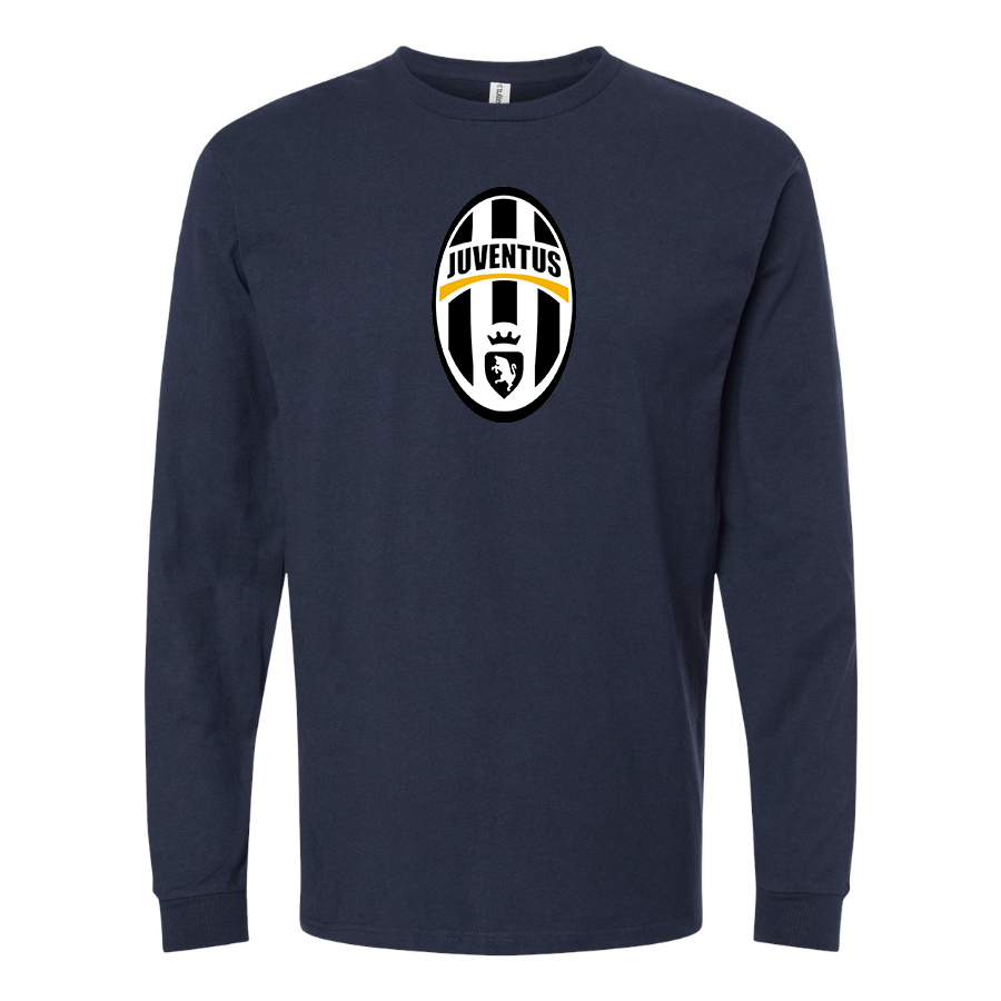 Youth Kids Juventus Football Club Classic Long Sleeve T-Shirt