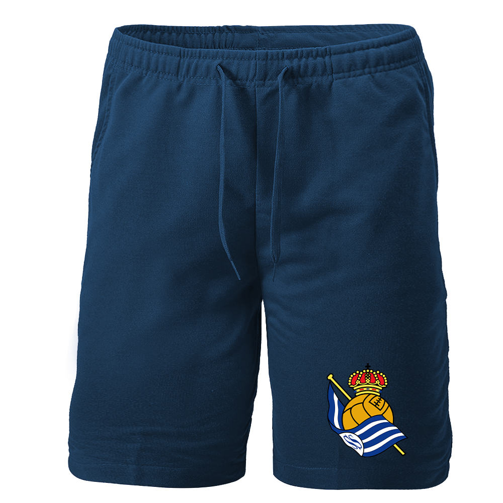 Men's Real Sociedad FC Athletic Fleece Shorts