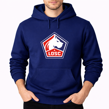 Men's Lille Olympique FC Pullover Hoodie