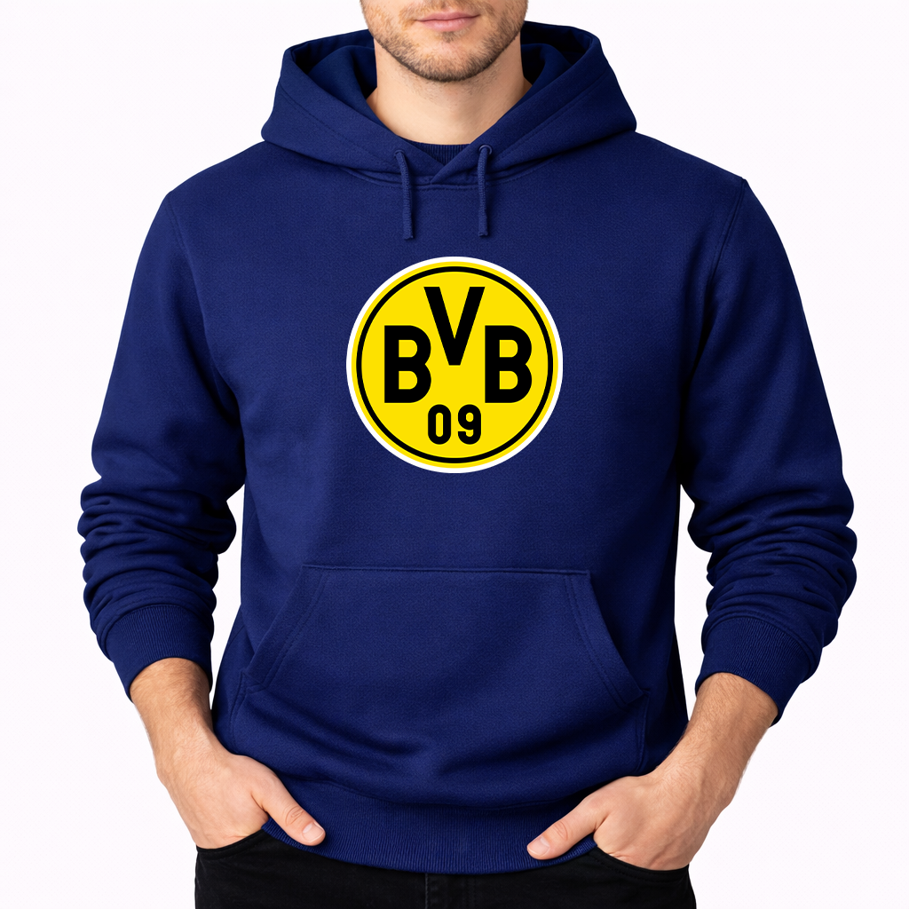 Men's Borussia Dortmund BVB FC Pullover Hoodie