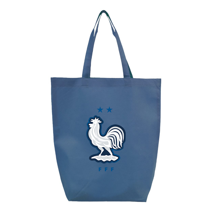 France National Soccer Team - Q-Tees - Non-Woven Gusset Bottom Tote - Q1251