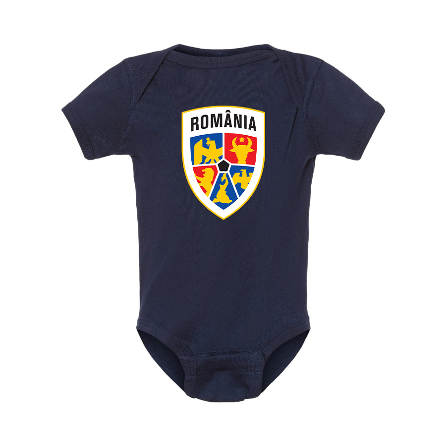 Romania National Soccer Team Baby Romper Onesie