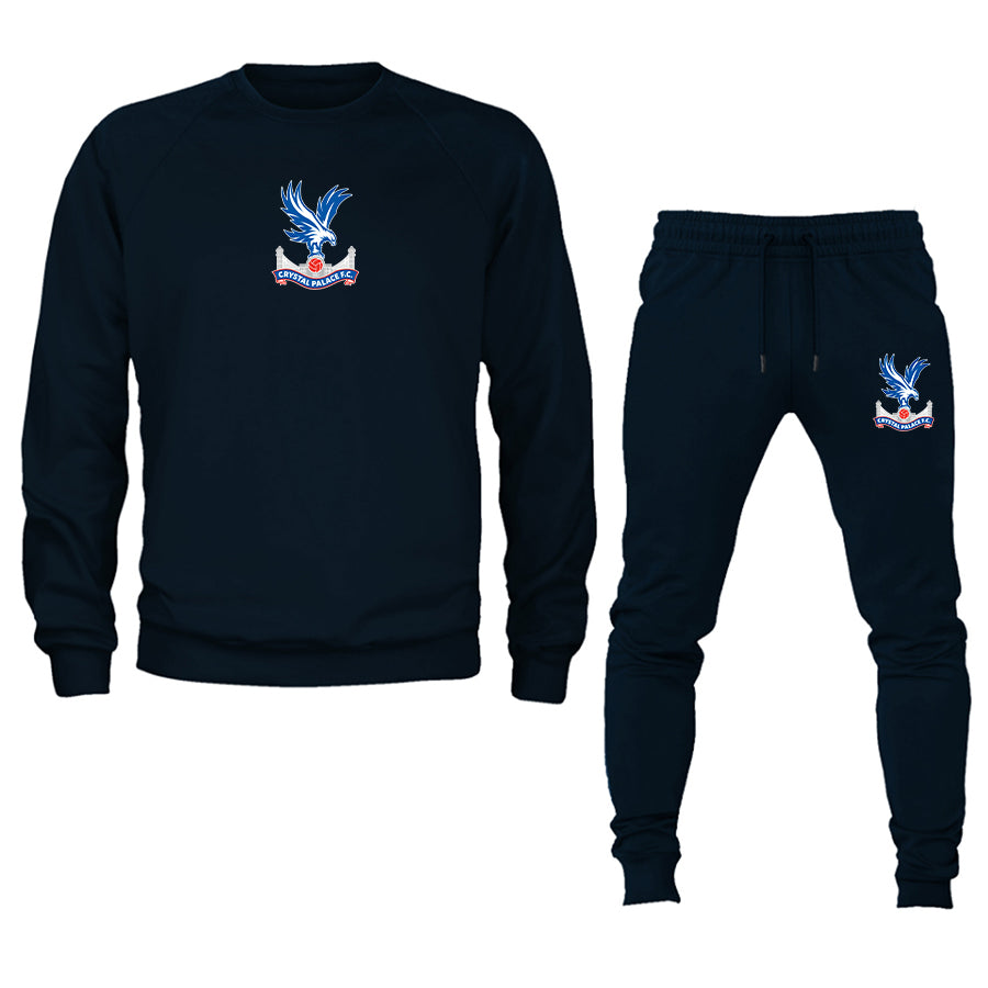 Men's Crystal Palace F.C Crewneck Sweatshirt Joggers Suit