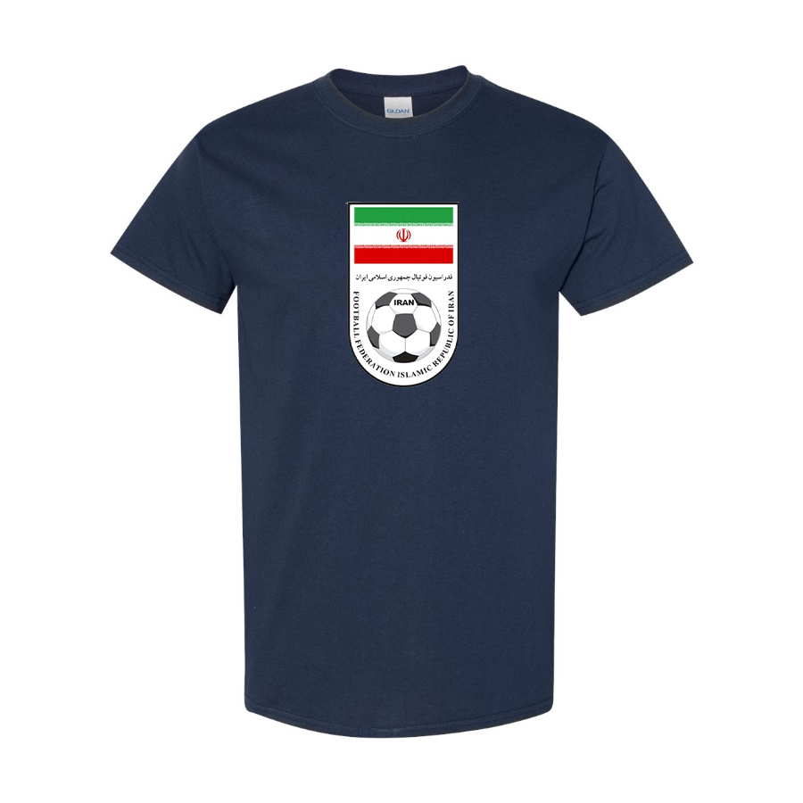 Youth Kids Iran National Soccer Team Cotton T-Shirt