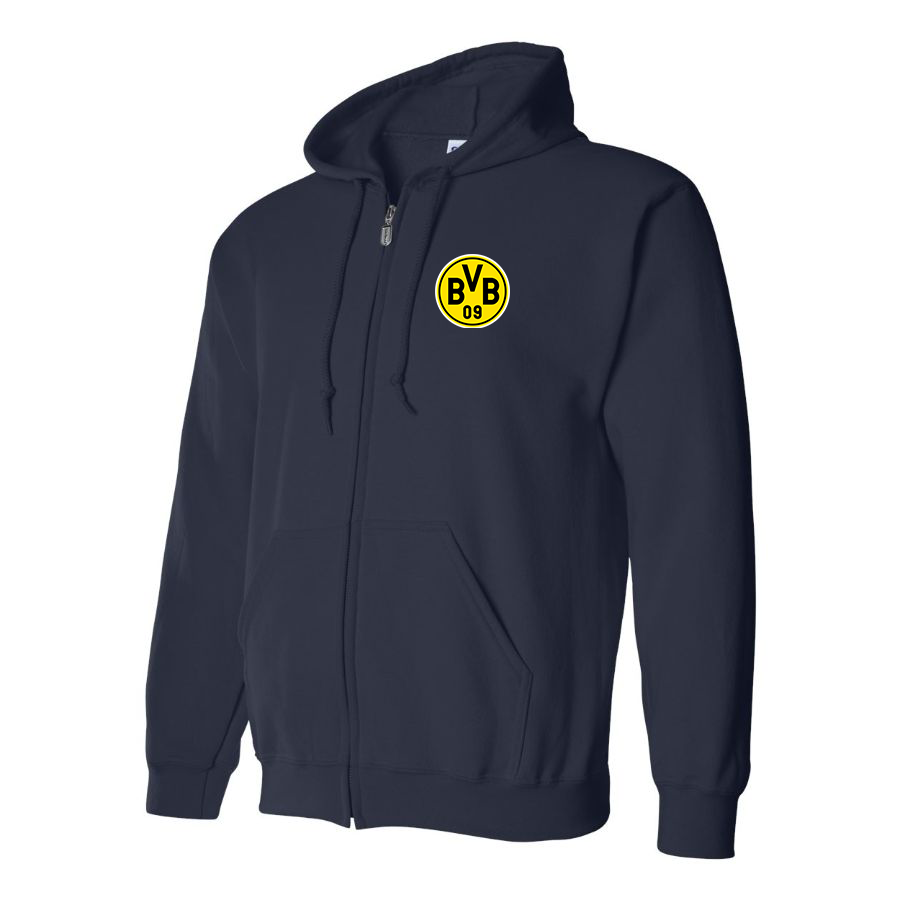 Men's Borussia Dortmund BVB FC Zipper Hoodie