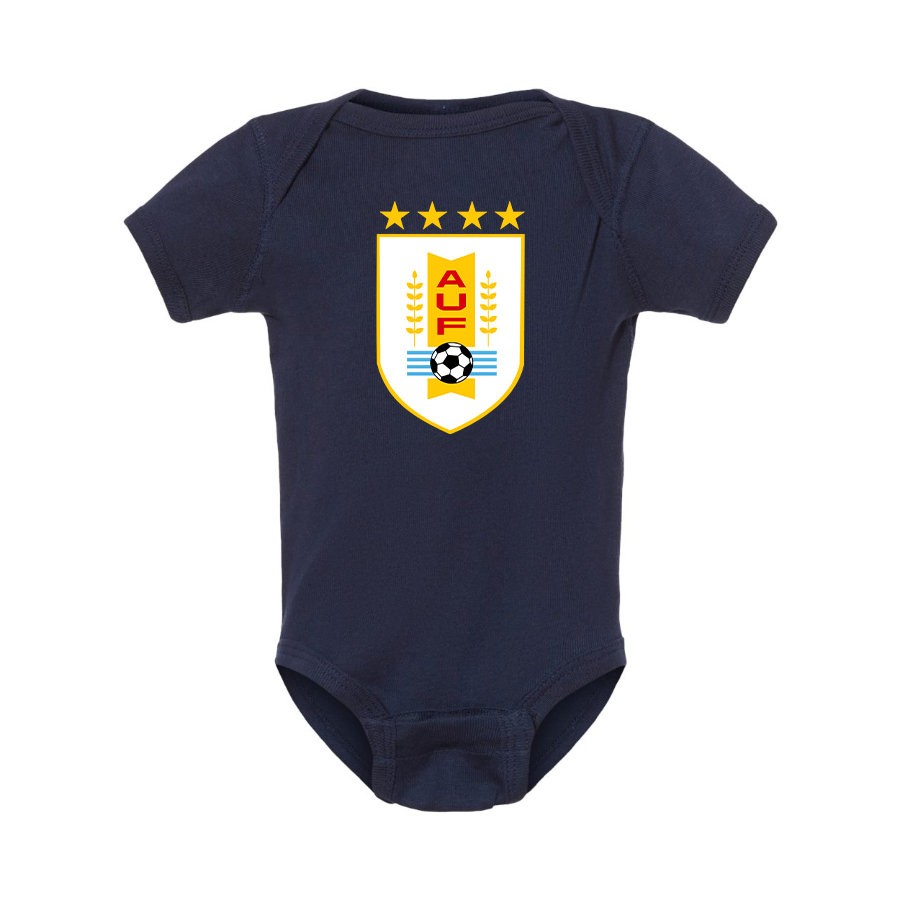 Uruguay National Soccer Team Baby Romper Onesie