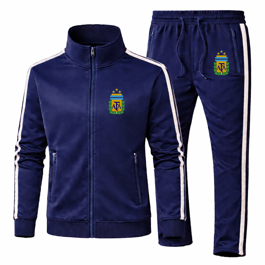 Men's Argentina National Soccer Team Logo Dri-Fit TrackSuit
