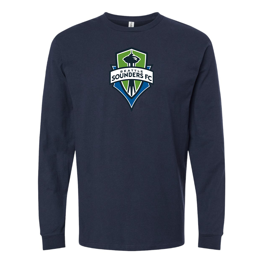 Youth Kids Seattle Sounders FC Long Sleeve T-Shirt