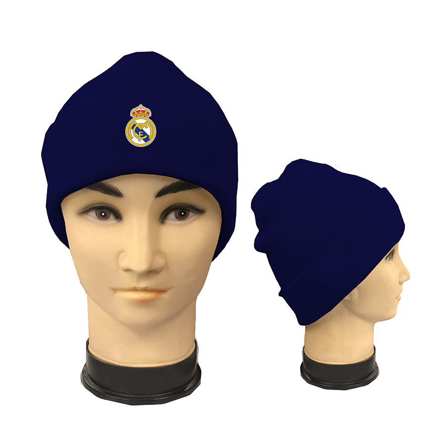 Real Madrid Soccer Beanie Hat