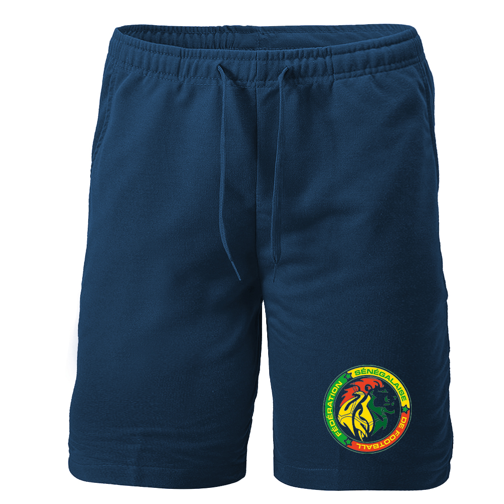 Men's Senegal National Soccer Team Athletic Fleece Shorts