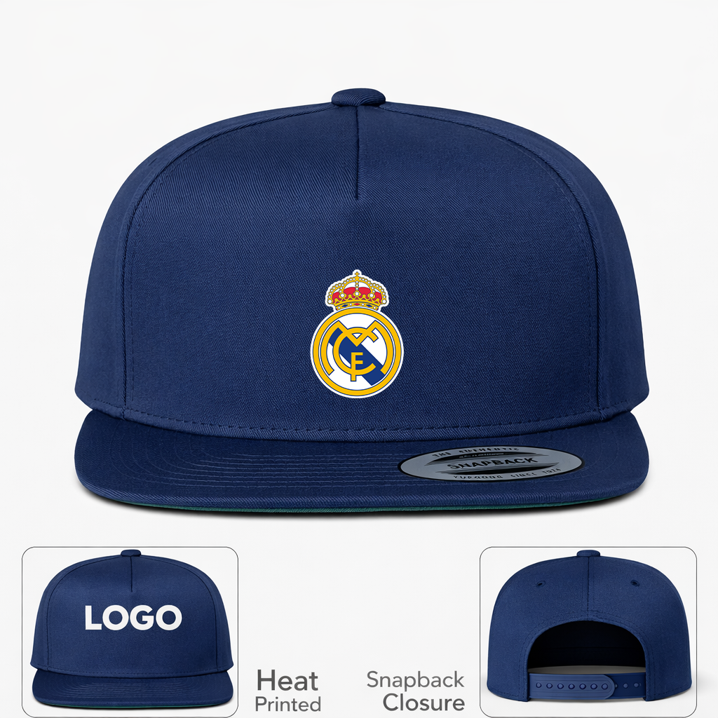 Real Madrid Soccer Snapback Hat