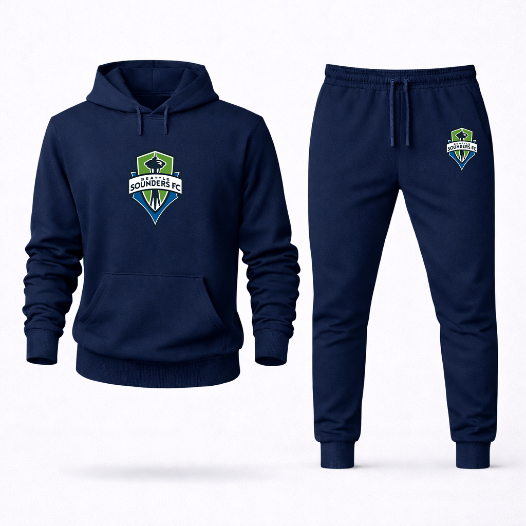 Men's Seattle Sounders FC Hoodie Joggers Set