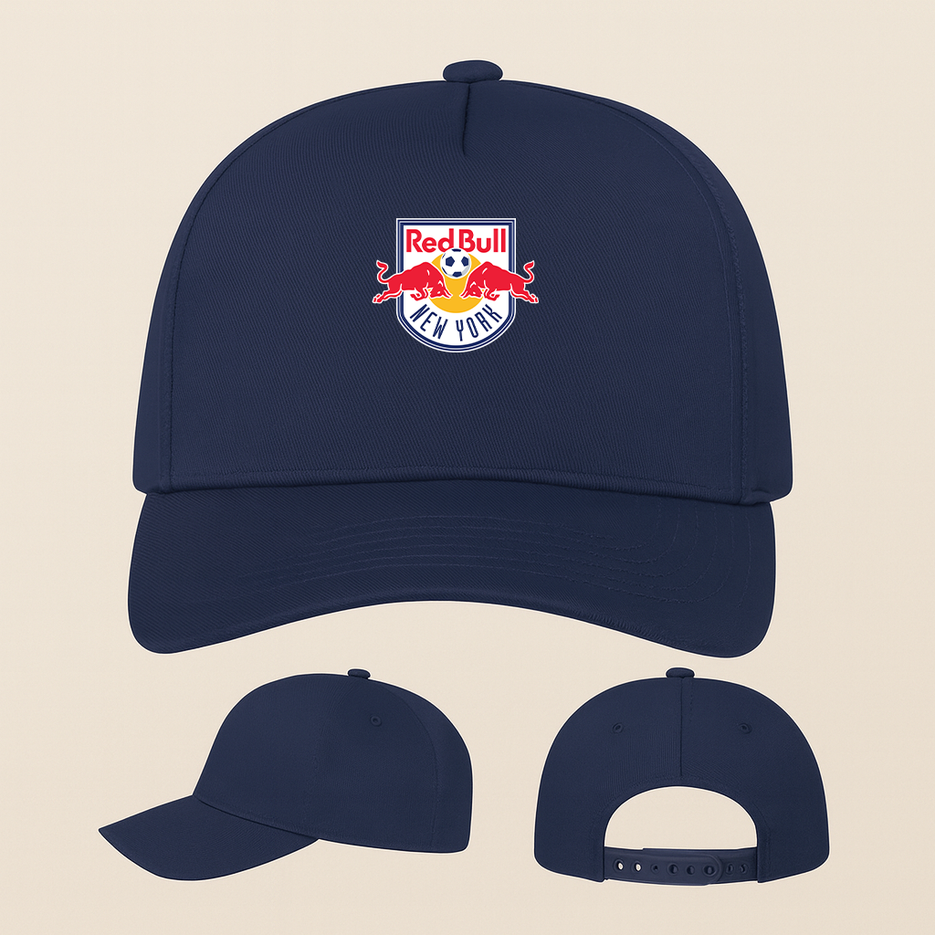 New York Red Bulls FC Five Panel Twill Snapback Cap