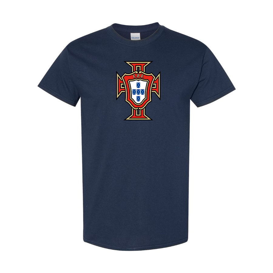 Men's Portugal National Soccer Team Cotton T-Shirt