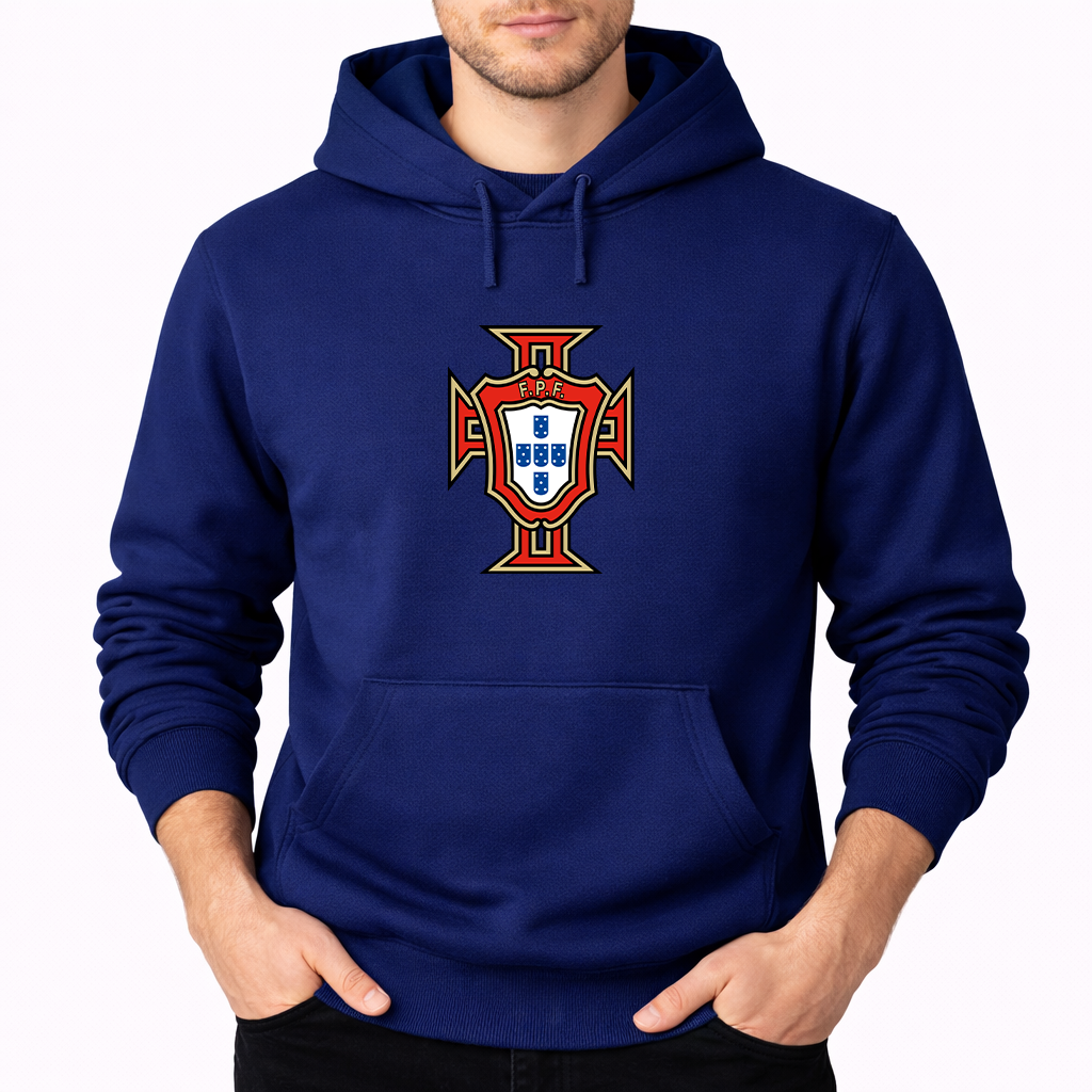 Men's Portugal National Soccer Team Pullover Hoodie