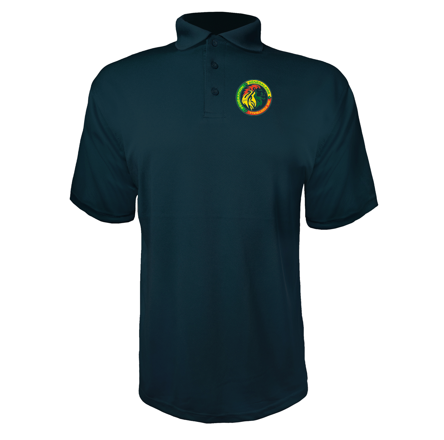 Men's Senegal National Soccer Team Polyester Polo