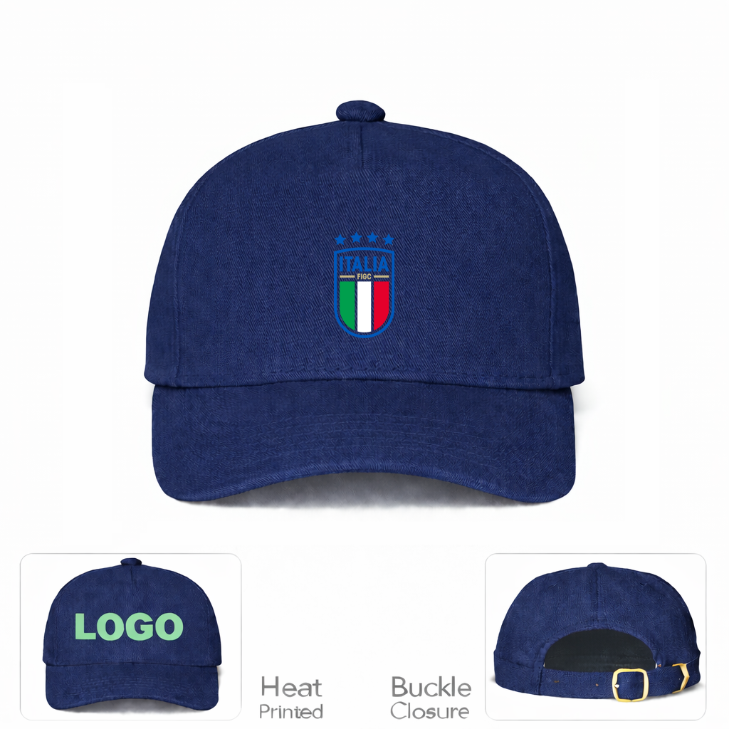 Italy National Soccer Dad Baseball Cap Hat