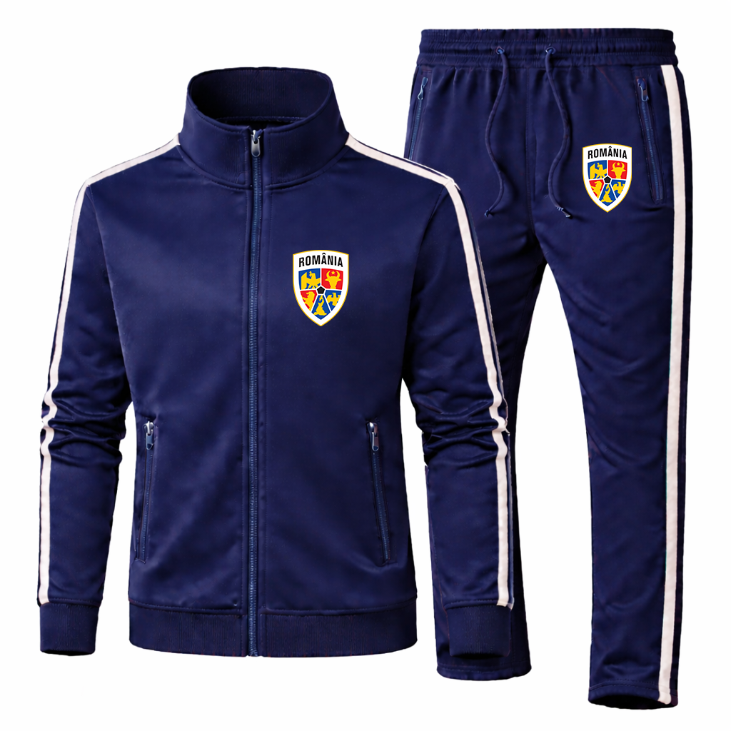 Men's Romania National Soccer Team Dri-Fit TrackSuit
