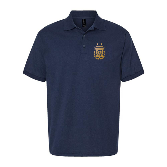 Men's Argentina Soccer Dry Blend Polo