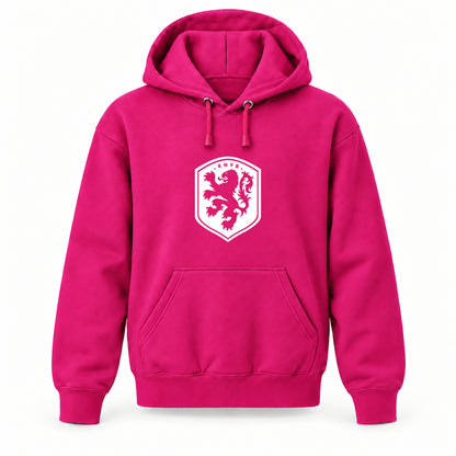 Netherlands National Soccer Team - Youth Large Hoodie (Ages 10–12) | Color: Hot Pink
