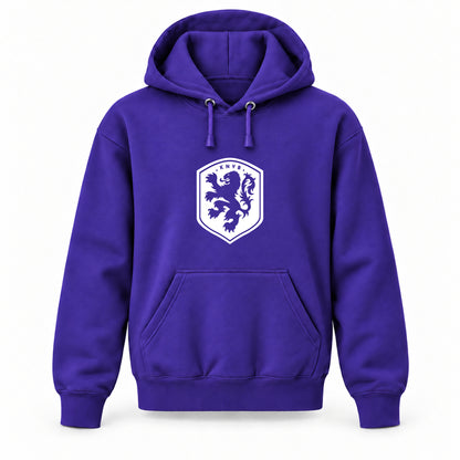 Netherlands National Soccer Team - Youth Large Hoodie (Ages 10–12) | Color: Purple