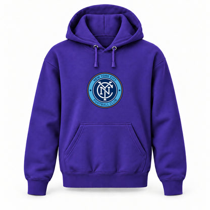 New York City FC - Youth Large Hoodie (Ages 10–12) | Color: Purple