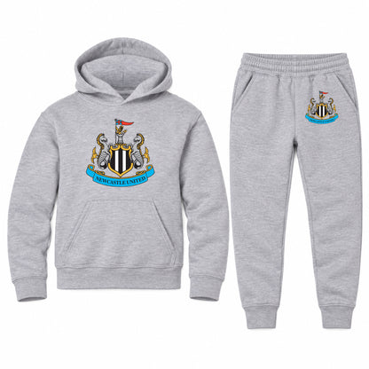 Newcastle United FC youth hoodie jogger set, Sports Grey, Youth Large ages 10–12