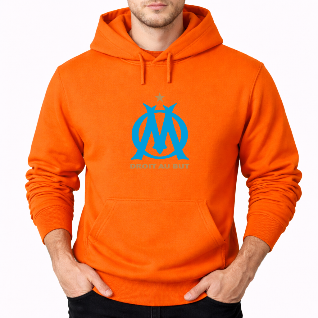 Men's Olympique de Marseille FC Pullover Hoodie